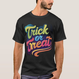 Halloween-designtröskel T Shirt