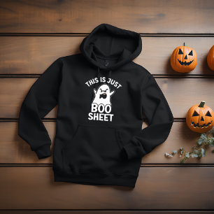 Halloween, det här är bara Boo Lakan, en fin Ghost Hoodie