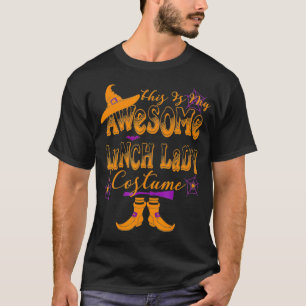 Halloween det här är min Fantastisk Lunch Dam Co T Shirt