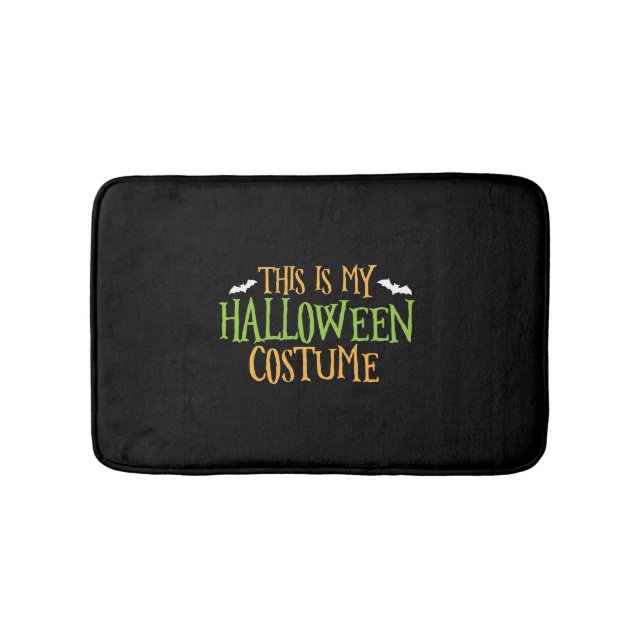 Halloween - det här är min Halloween-dräkt Badrumsmatta (Framsidan)