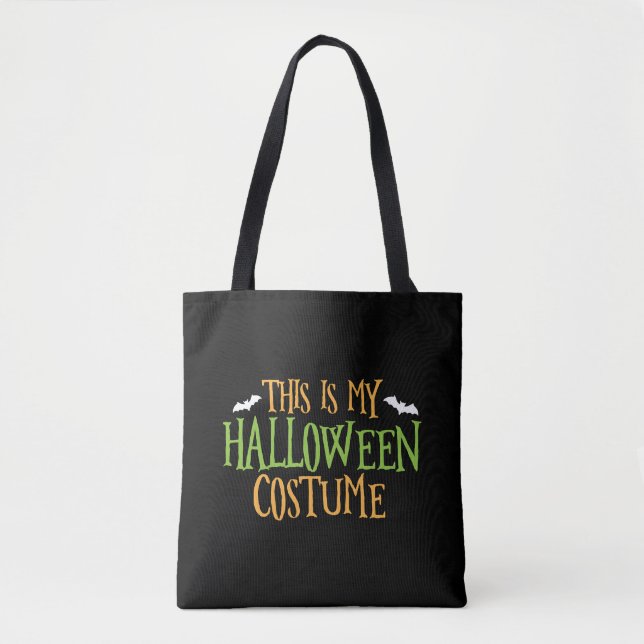 Halloween - det här är min Halloween-dräkt Tygkasse (Framsida)