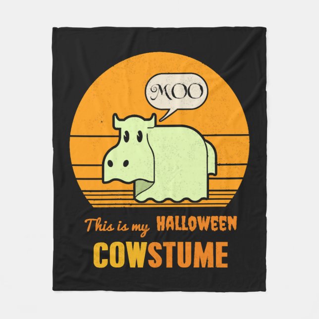 Halloween - det här är min Halloween-kostym Fleecefilt (Framsidan)