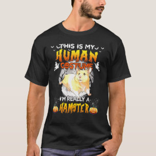 Halloween - det här är min mänskliga dräkt Im Verk T Shirt