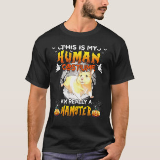 Halloween - det här är min mänskliga dräkt Im Verk T Shirt