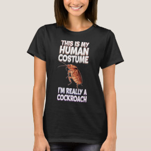 Halloween det här är min mänskliga dräkt jag är Ve T Shirt