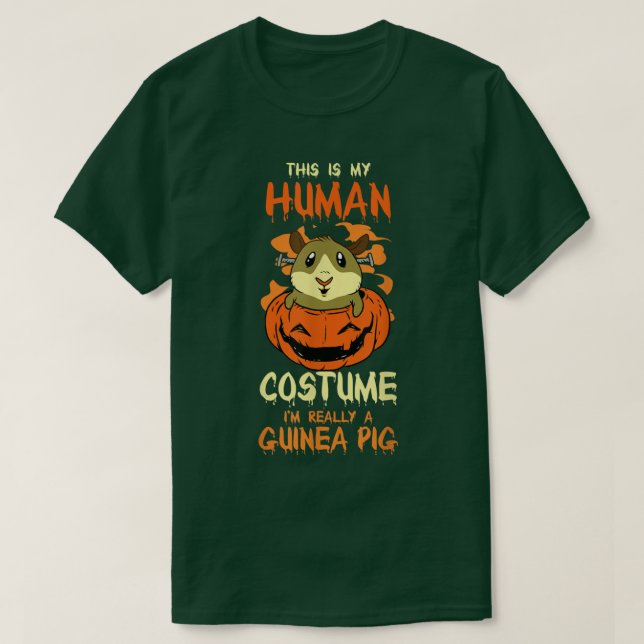 Halloween det här är min mänskliga dräkt jag är Ve T Shirt (Design framsida)