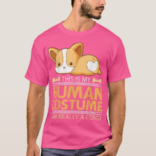 Halloween det här är min mänskliga dräkt jag är Ve T Shirt