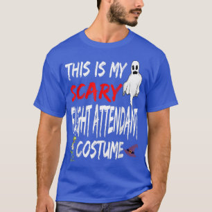 Halloween, det här är min Scary Flight Attendant C T Shirt