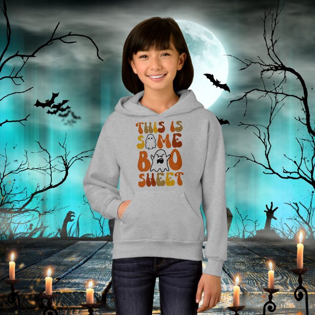 Halloween det här är nån Boo Lakan Retro Vibes Gho T Shirt (Skapare uppladdad)
