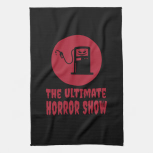 Halloween -Det ultimata skräckshowen på bensinstat Kökshandduk