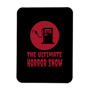 Halloween -Det ultimata skräckshowen på bensinstat Magnet