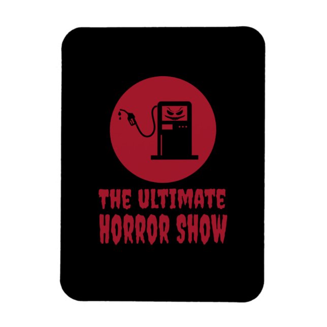 Halloween -Det ultimata skräckshowen på bensinstat Magnet (Vertikal)