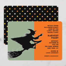 Halloween Dinner Party Inbjudningar