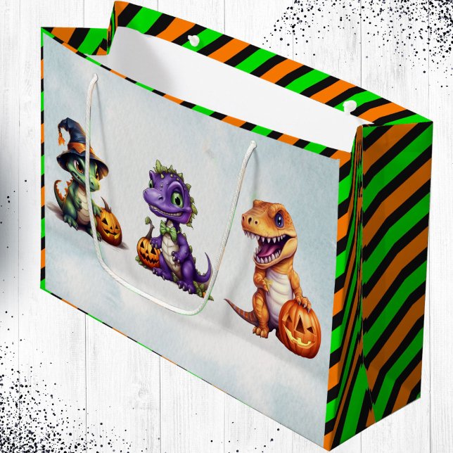 Halloween Dinosaur Dino-Mash Party (Dinosaur Halloween theme gift bag!)