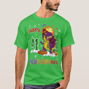 Halloween Dinosaur-juldagen 41:a HalloTh T Shirt
