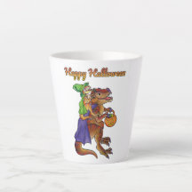 Halloween Dinosaur Mugg