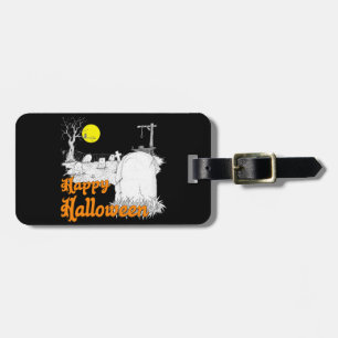 Halloween DIY Bagagebricka