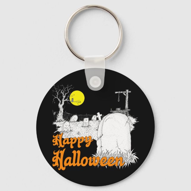 Halloween DIY Nyckelring (Framsida)
