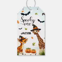 Halloween Djungelsafari Djur Pojke 1-års Födelseda