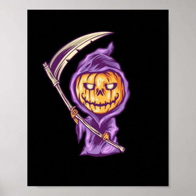 halloween-dockans onda illustration poster (Framsidan)