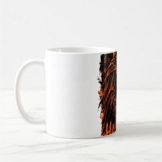 Halloween Döden Pumpa Gotisk Skräckdesign Kaffemugg