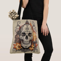 Halloween, Dödskalle-mönster, Ljus Calavera