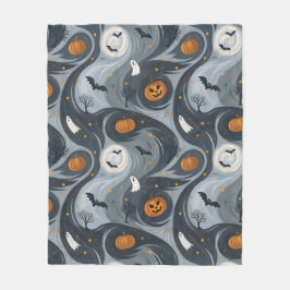 Halloween Dödskväll Fleecefilt