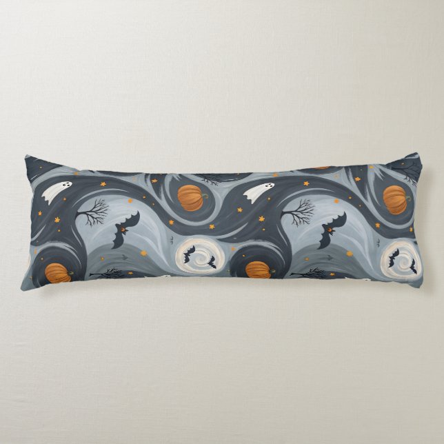Halloween Dödskväll Kroppskudde (Framsidan)