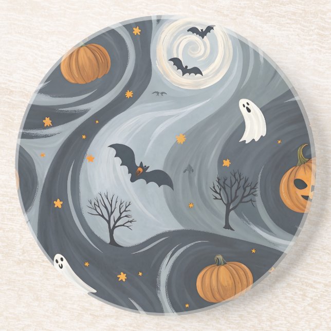 Halloween Dödskväll Underlägg (Framsidan)