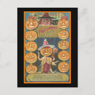 Halloween Donts Vykort