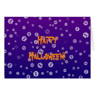Halloween-Döskallar hälsningskort
