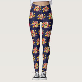 Halloween-Döskallar Leggings