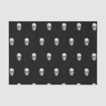 Halloween-döskallar-vävnadspapper, presentsäcksstu