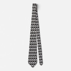 Halloween Döskallars Black Tie Slips