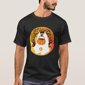 Halloween Dot Pumpkin Costume Boo Funny Spooky T Shirt