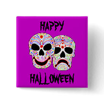 Halloween DOTD Komedi-Tragedi döskallar