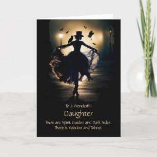 Halloween-dotter Witchy Woman Familiars Uggla Kort