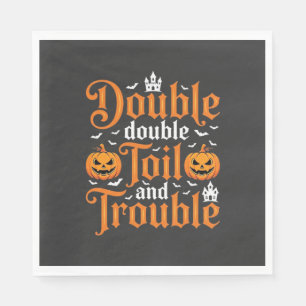 Halloween Double Double Toil and Trouble_1 Pappersservett