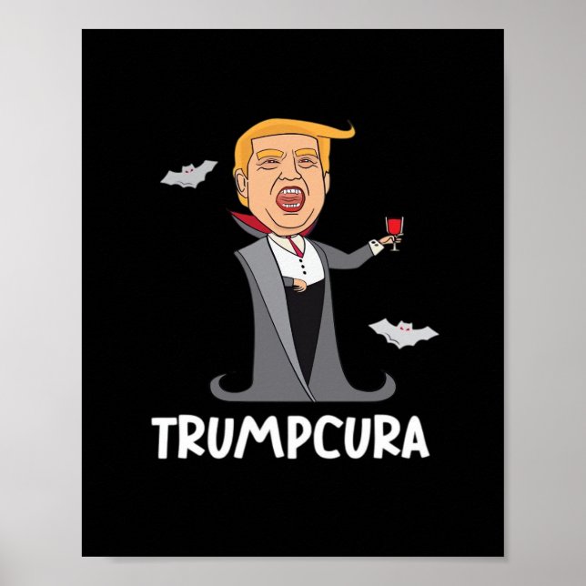 Halloween Dracula Funny Classic Poster (Framsidan)