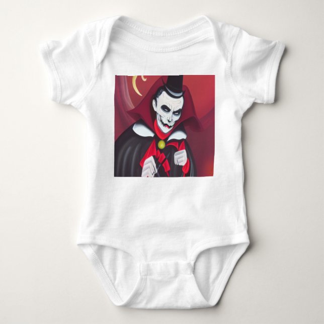 Halloween Dracula T Shirt (Framsida)