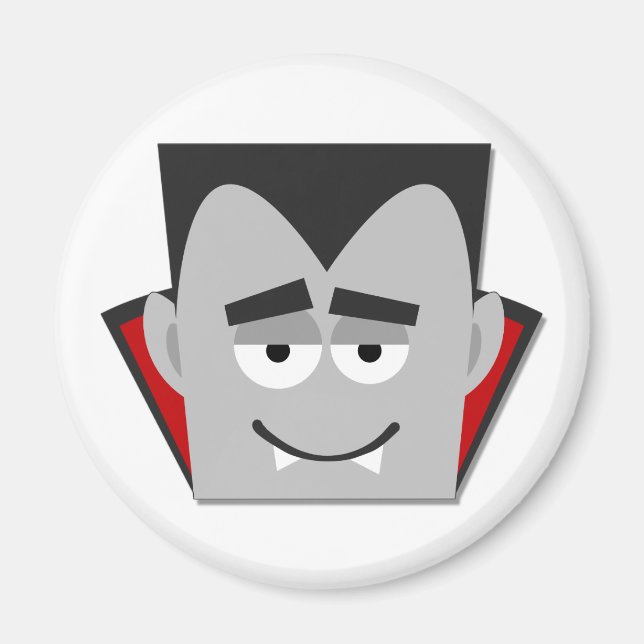 Halloween Dracula T-shirts och presenter Magnet (Framsidan)