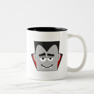 Halloween Dracula T-shirts och presenter Två-Tonad Mugg