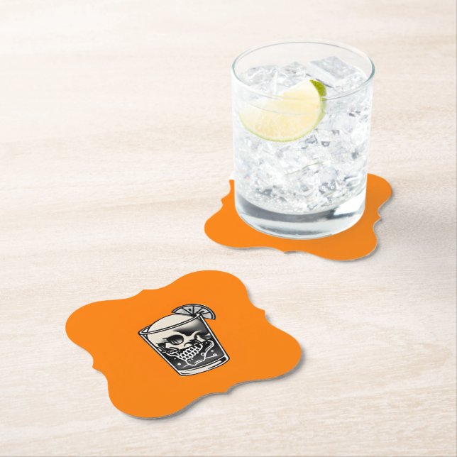 halloween drink coaster  underlägg papper (Insitu)