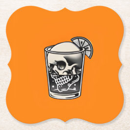halloween drink coaster underlägg papper