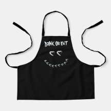 Halloween Drink eller Eat All-over Print Apron