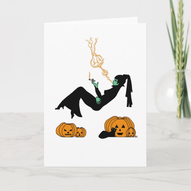 Halloween drömmar kort (Framsida)