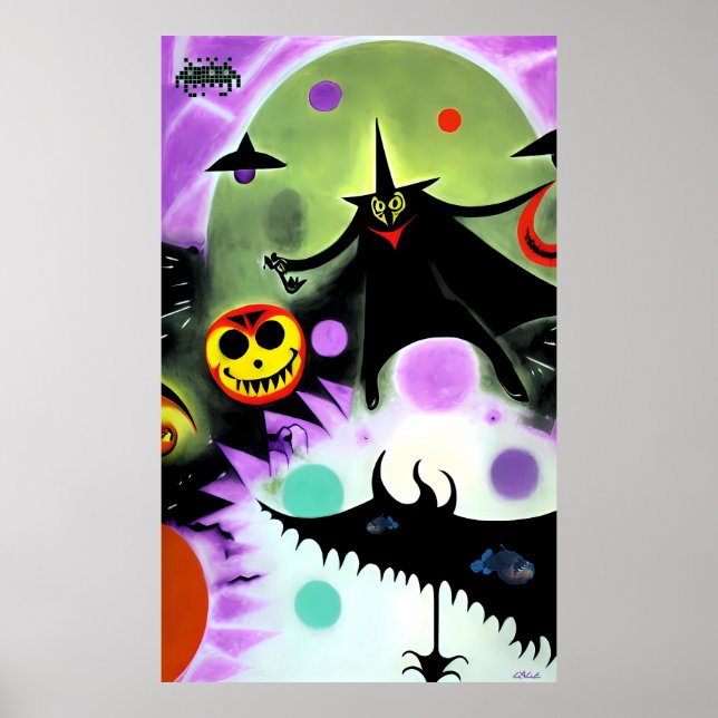 Halloween-drömmen Poster (Framsidan)