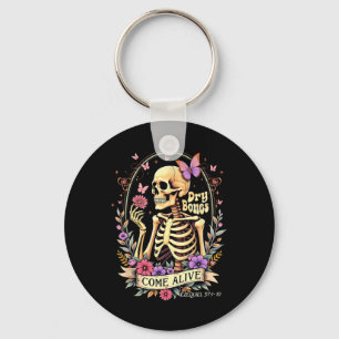 Halloween Dry Bones Kom Alive Dancing Skeleton Ch Nyckelring