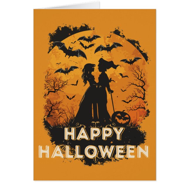 Halloween-Duo im Mondlicht OBS Kort (Framsidan)