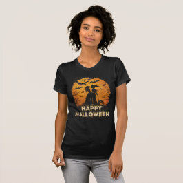 Halloween-Duo im Mondlicht T Shirt